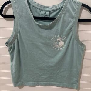 Bahamas crop top tank medium